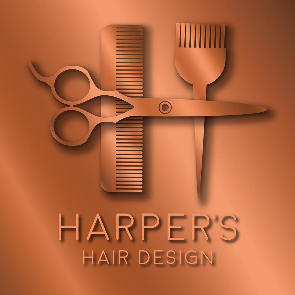 Harper's Hair Design Logo