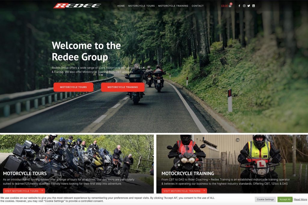 Redee Group website