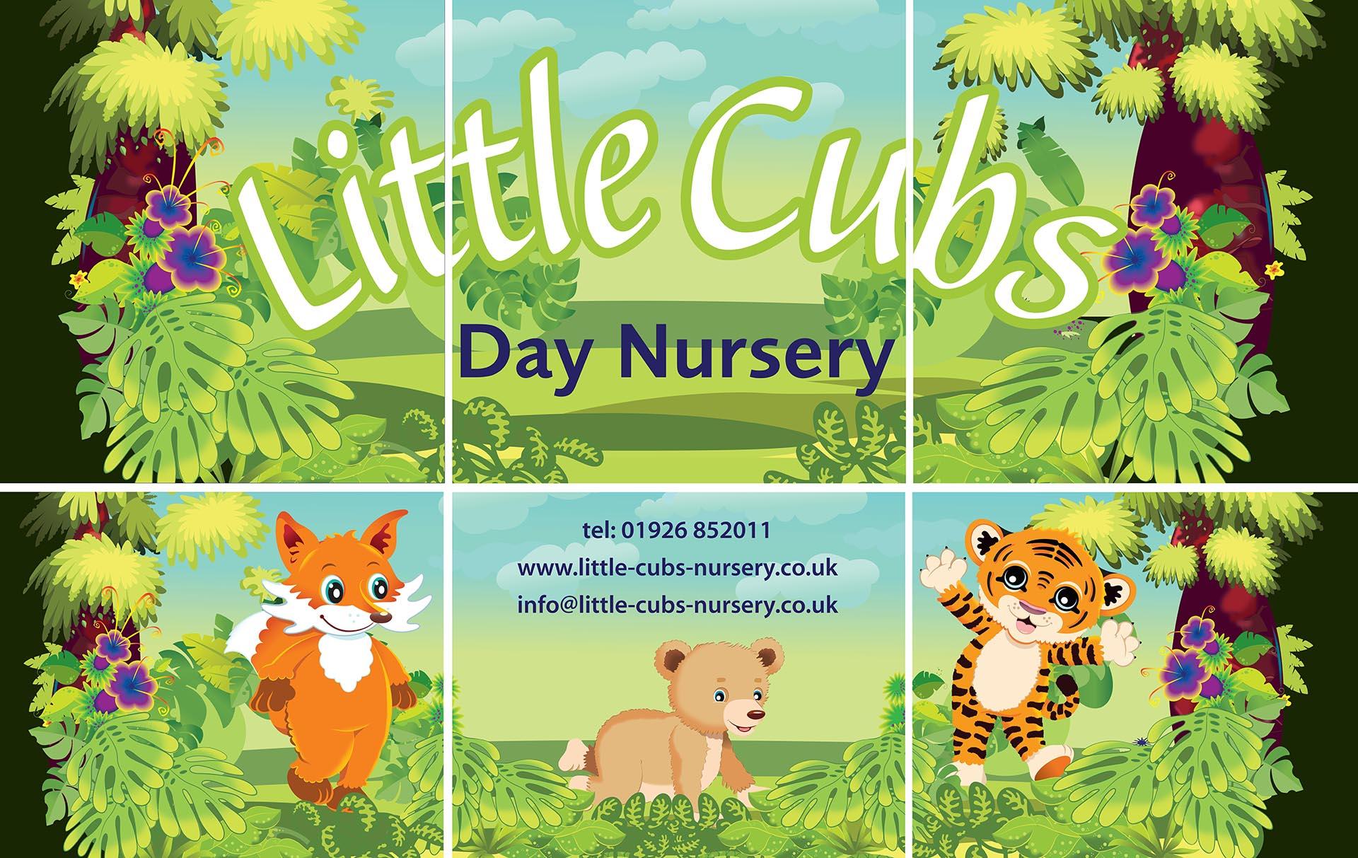 Little Cubs Nursery Bottom Window