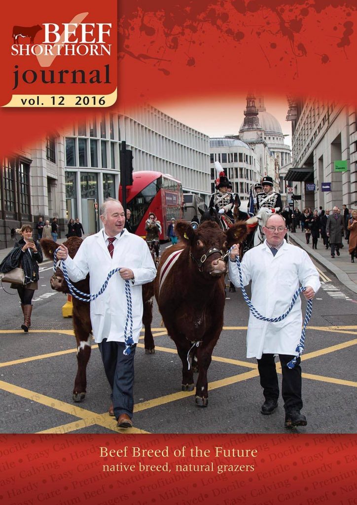 The Beef Shorthorn Journal cover
