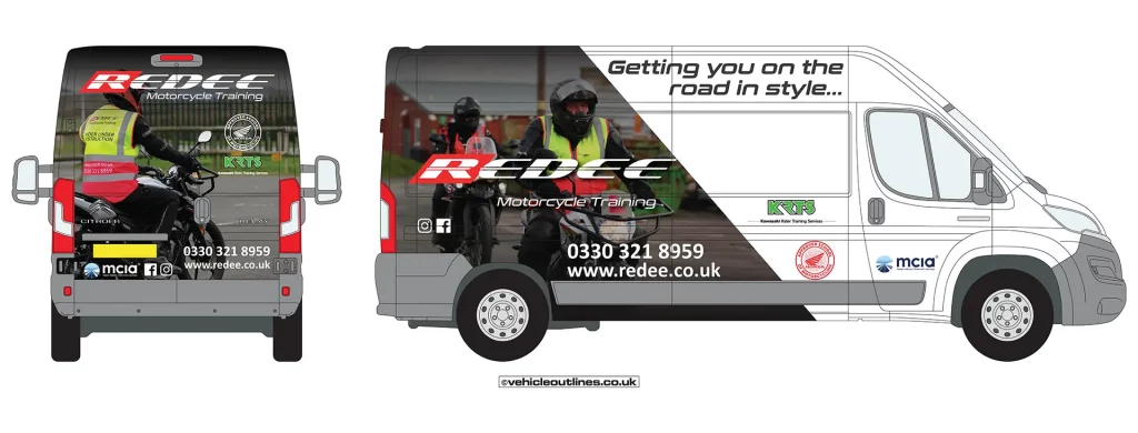 REDEE Van Graphics visual
