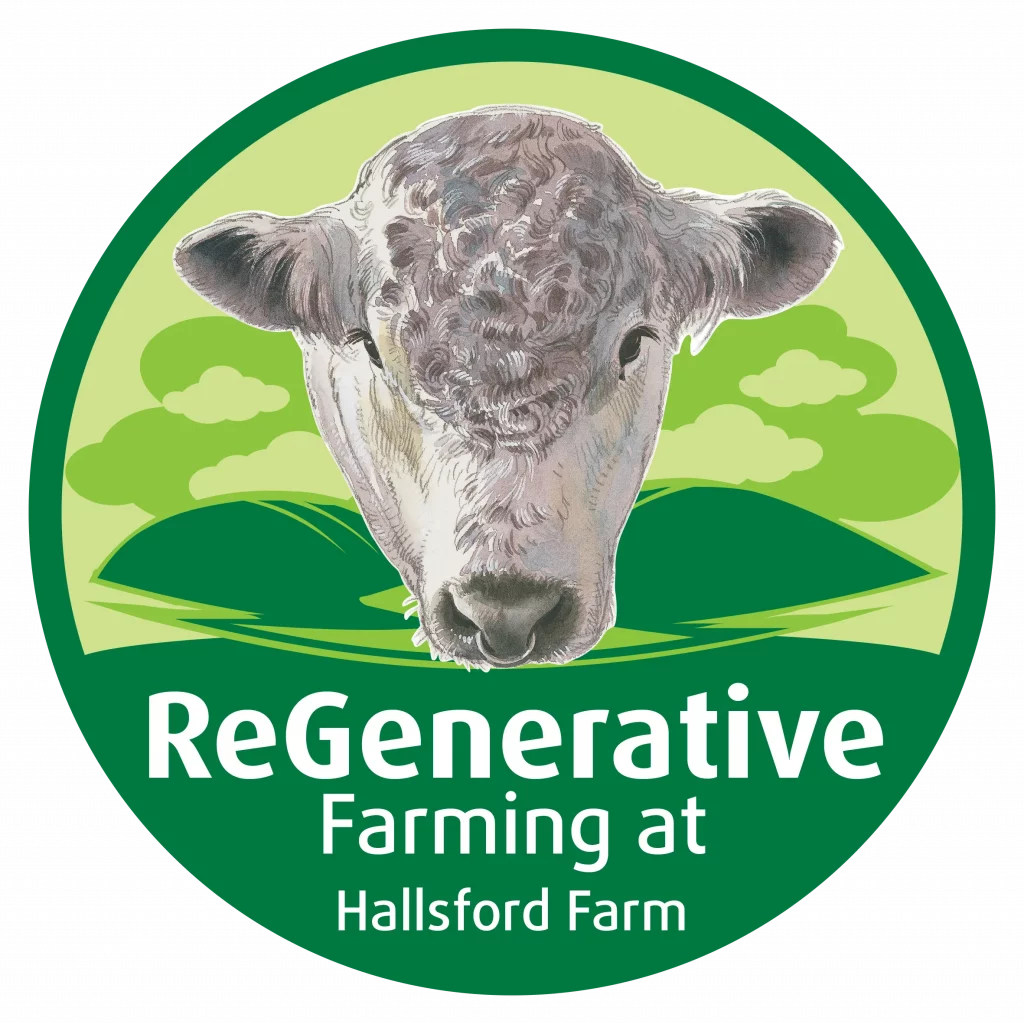 Hallsford Farm ReGenerative logo - to recognise the farm processes