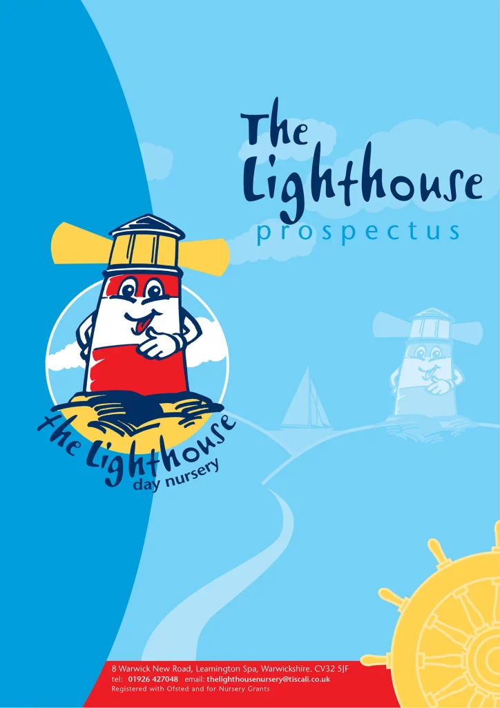 Lighthouse Nursery Prospectus Cover design