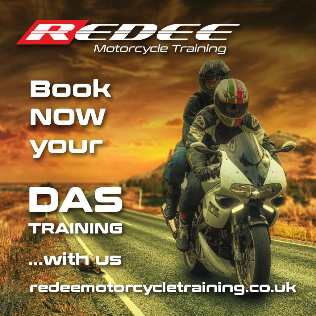 Social media post for DAS Training at redeemotorcycletraining.co.uk